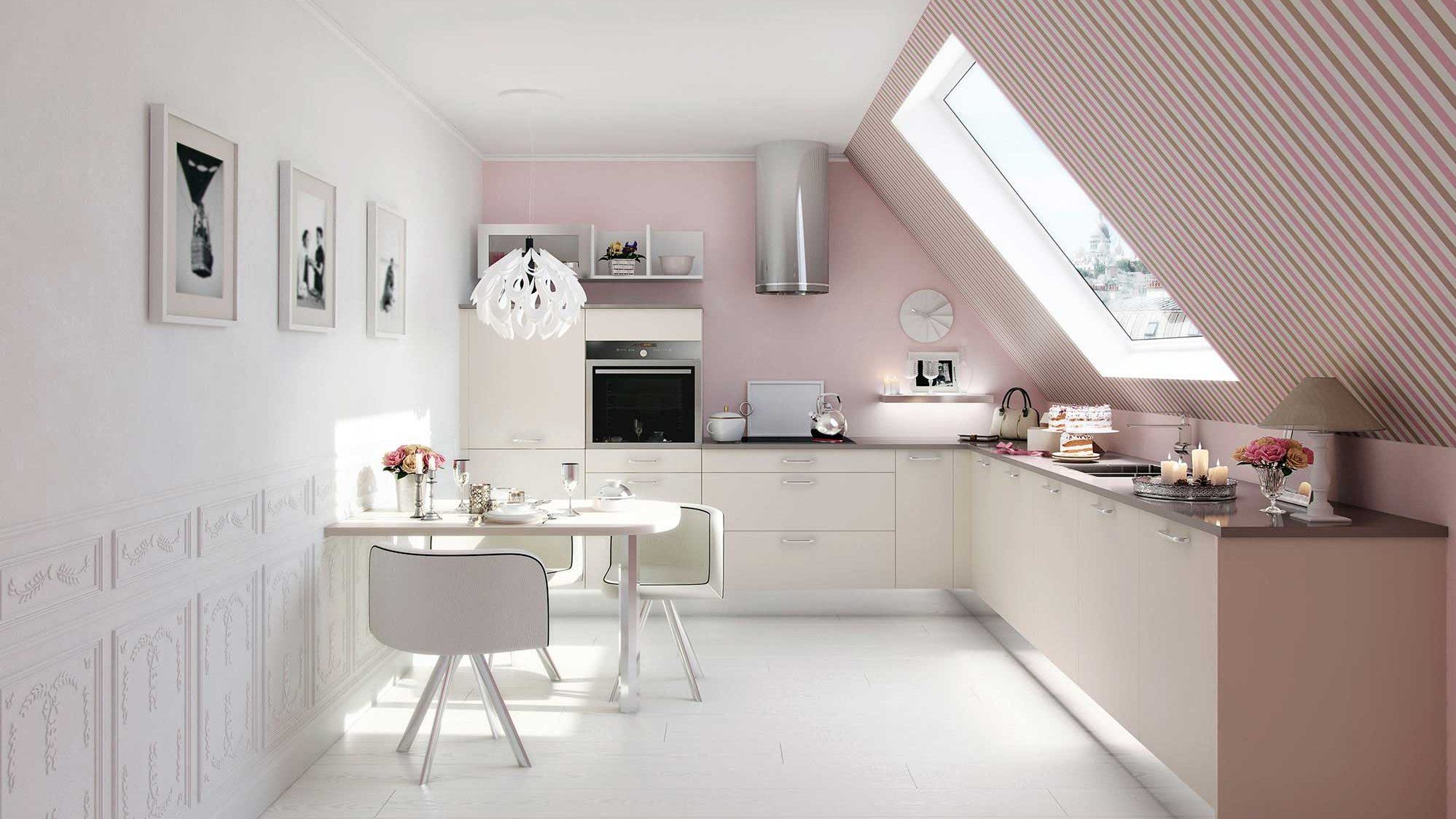 cuisine fermee blanc